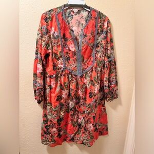 Johnny Was Peasant Boho Dress